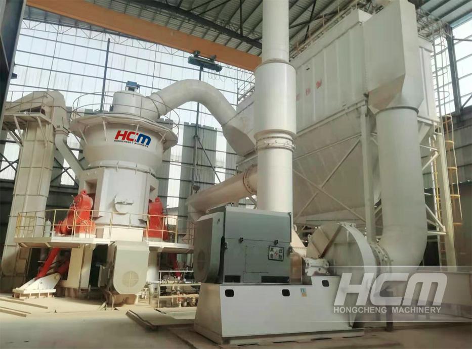 HLMX1100 Ultra-fine Vertical Mill - 100,000t/year calcium oxide powder project of Heshan